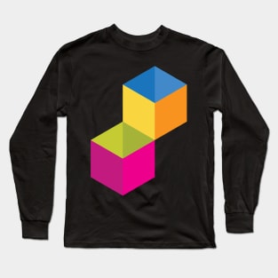 Color cubes Long Sleeve T-Shirt